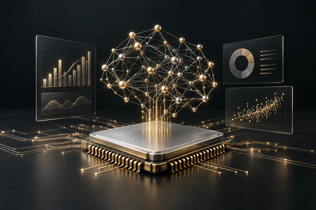 AI and data analytics illustration